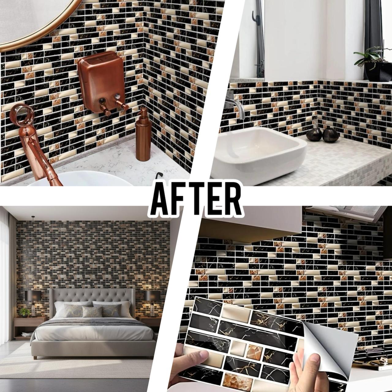 Title - Pvc Tile Wall Stickers